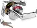 Privacy Indicator Lock with Keys, Satin Chrome T28208