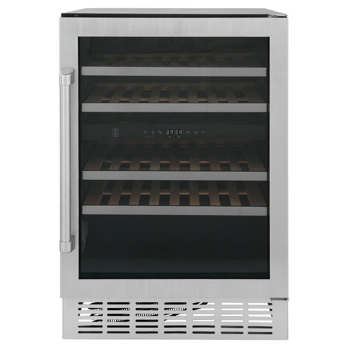 24 Dual Zone 44-Bottle Stainless Steel Wine Cooler K510375