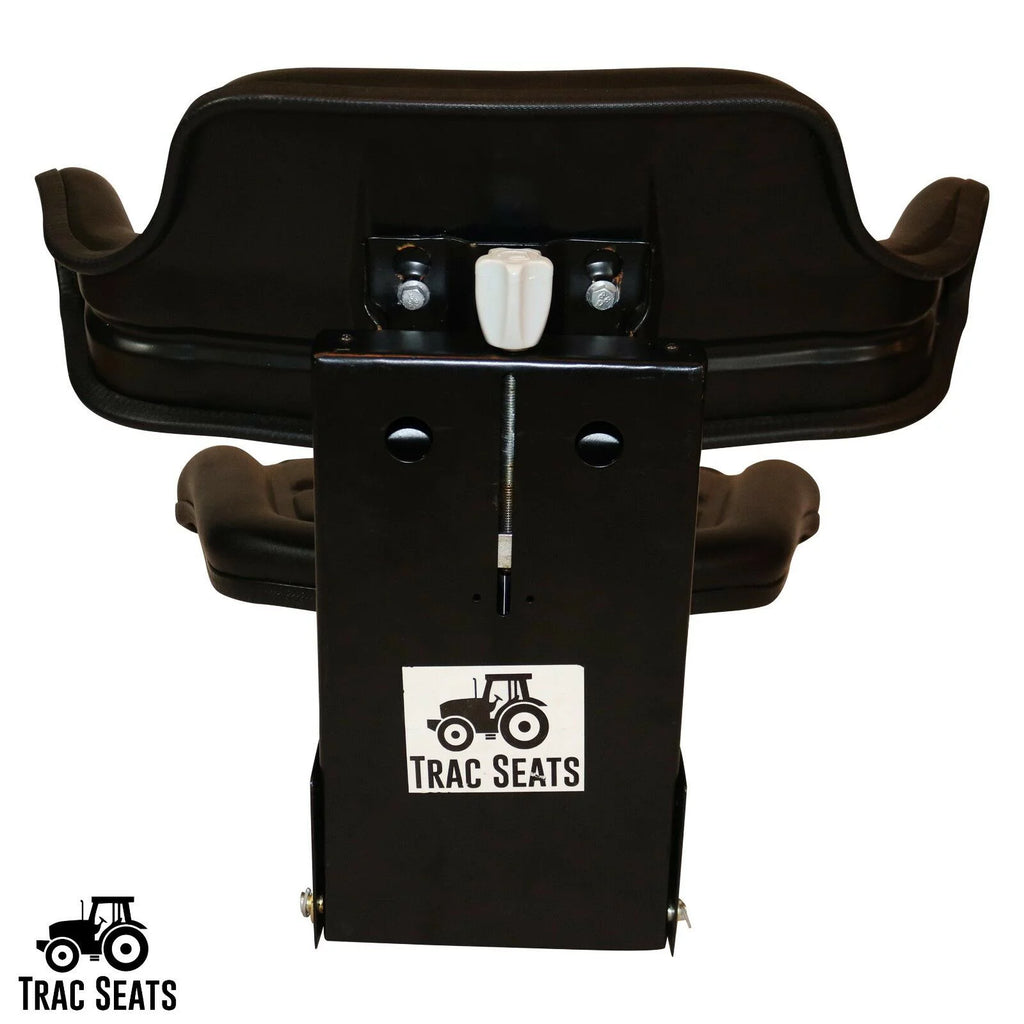 Black Tractor Suspension Seat N4389