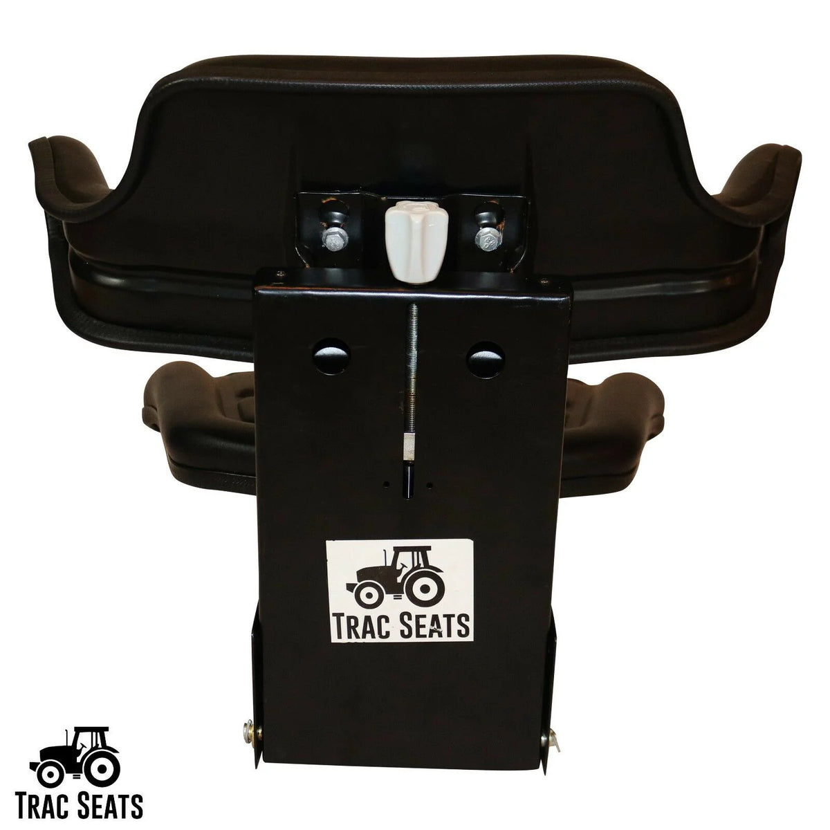 Black Tractor Suspension Seat N4389