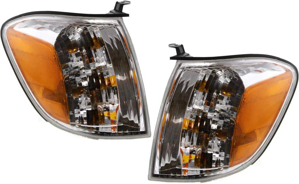 Passenger Side Parking Signal Light Assembly for 2005 2006 2007 Toyota Sequoia Double Cab Y6567