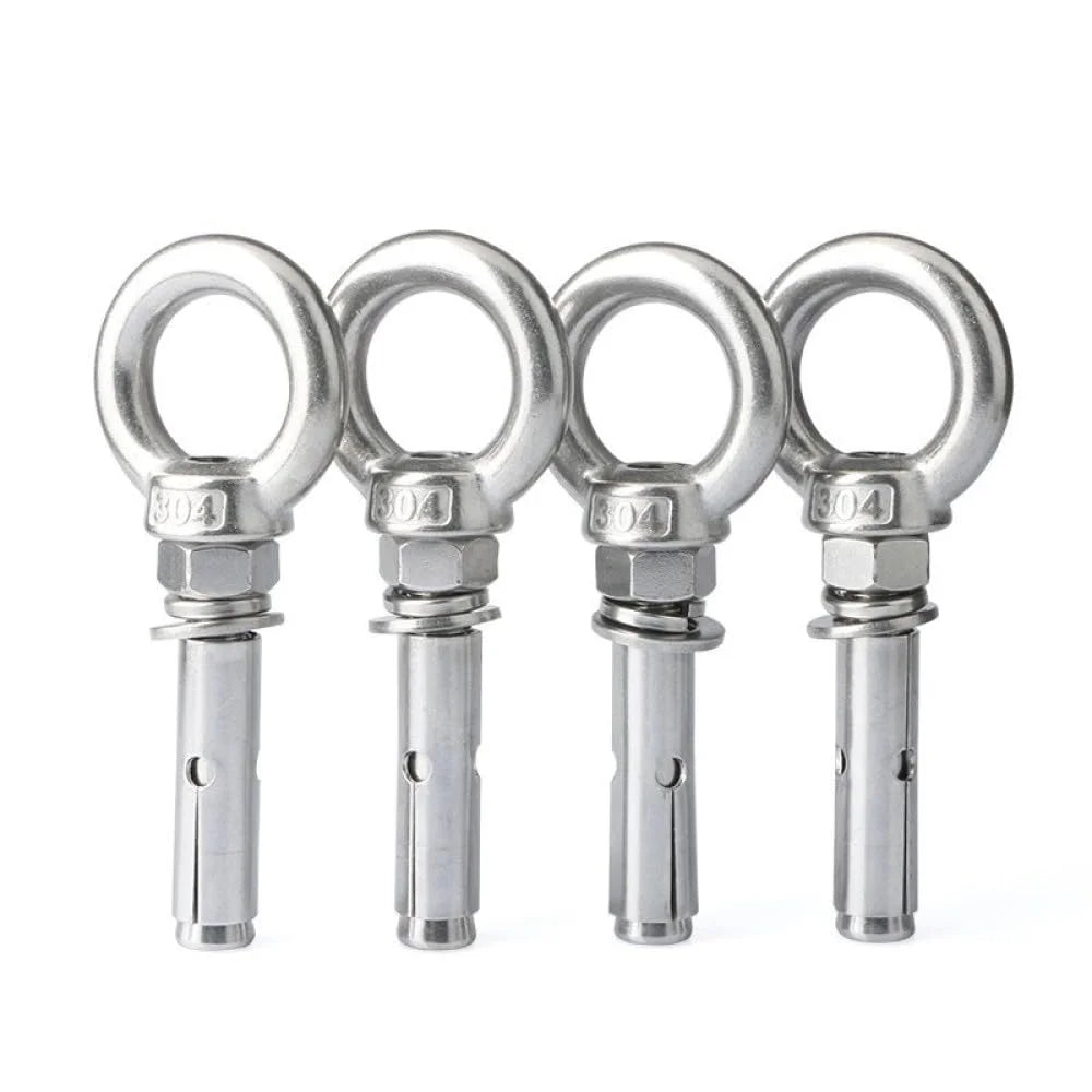 304 Stainless Steel Expansion Eye Bolt M14X150mm 1pc I837