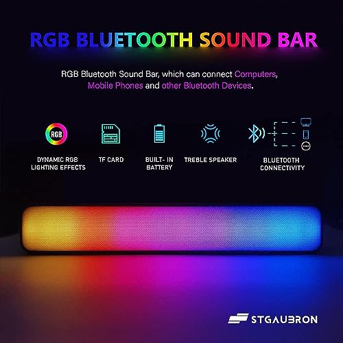 Gaming PC Desktop Computer, Intel Core I7 up to 3.9 GHz, Radeon RX 580 8G, 16G RAM, 512G SSD, WiFi, Bluetooth 5.0, RGB Fan x6, RGB BT Sound Bar, Windows 10 Home F41026