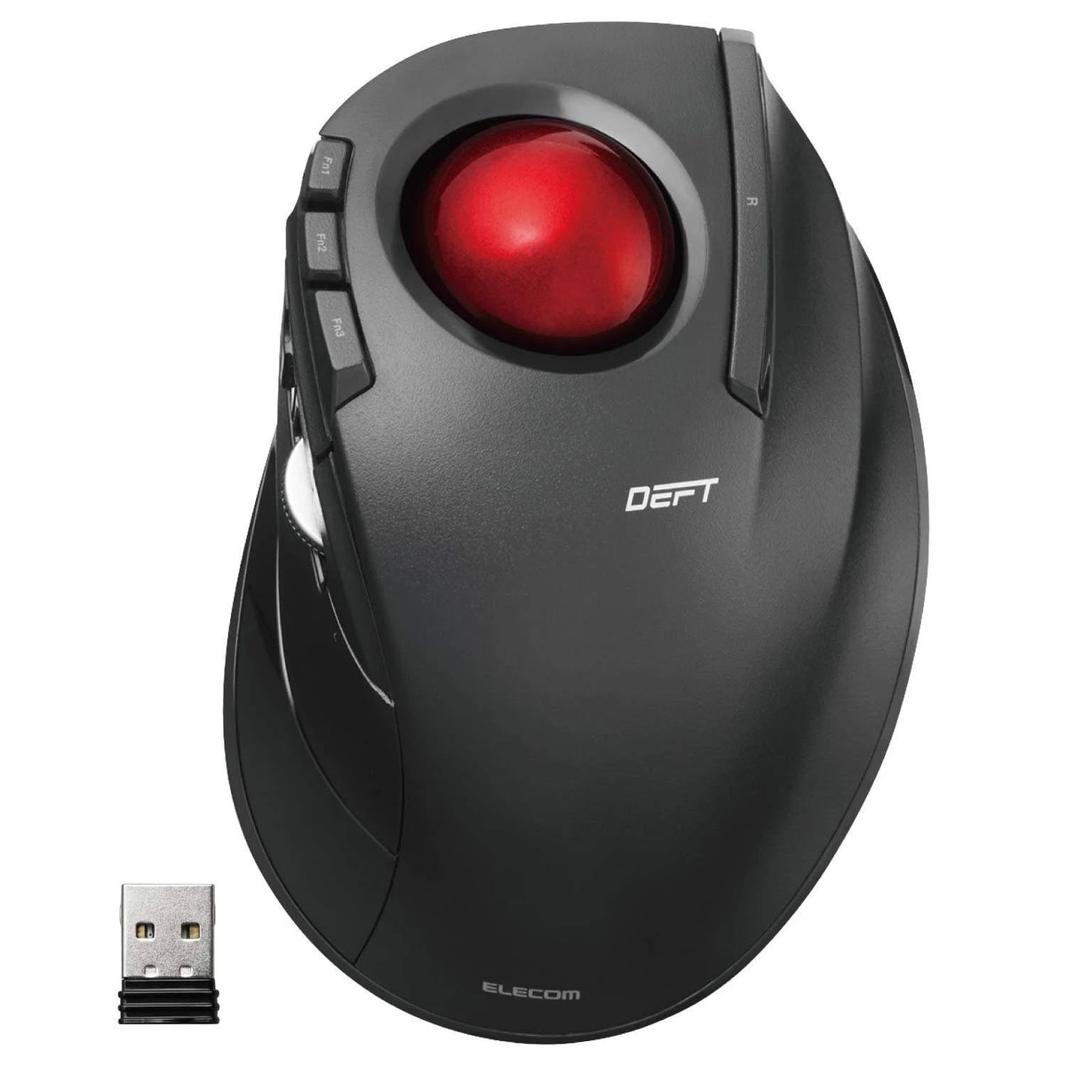 2.4Ghz Wireless Finger-operated Trackball Mouse X1872