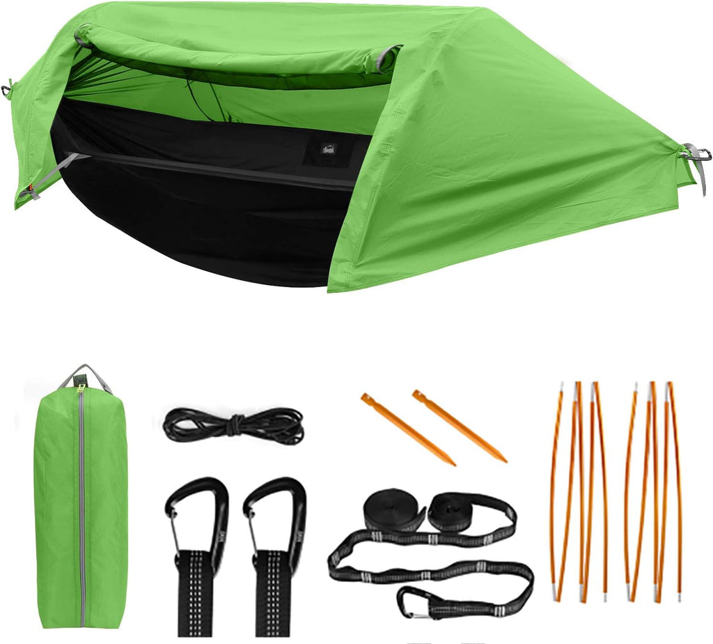 Camping Hammock with Mosquito Net and Rainfly G248918