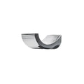 Gun Metal Robe Hook N418