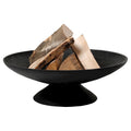 Black Cast Iron Wood Burning Fire Pit C255301