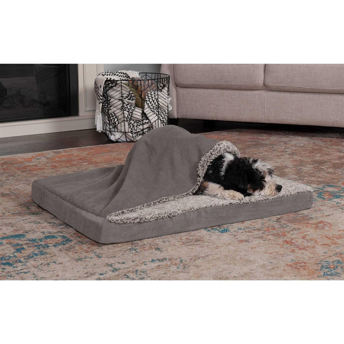 Blanket Top Dog Bed C3038