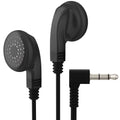 Black 3.5mm Earbuds 100 Pack W47803