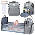 3 in 1 Waterproof Diaper Bag Backpack with Changing Pad F986
