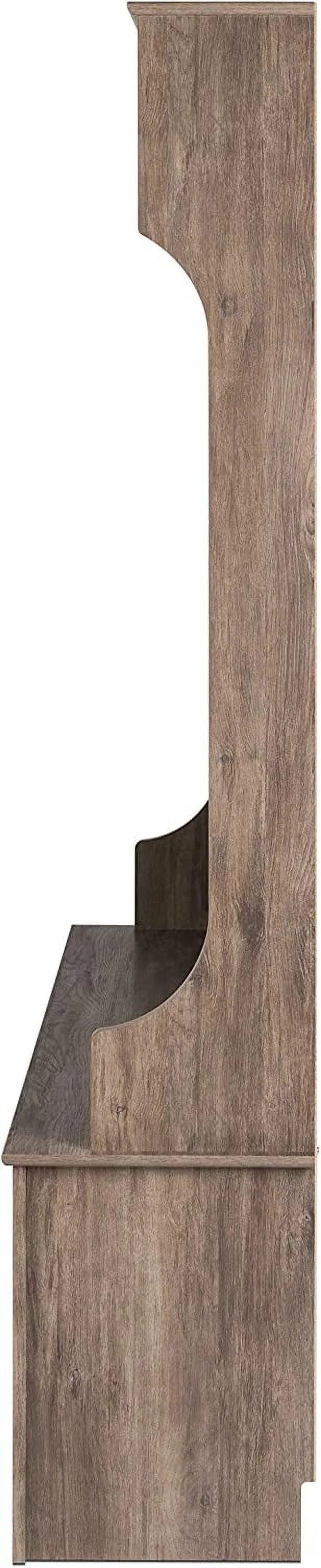Gray Hall Tree with Bench and Shoe Storage G226541