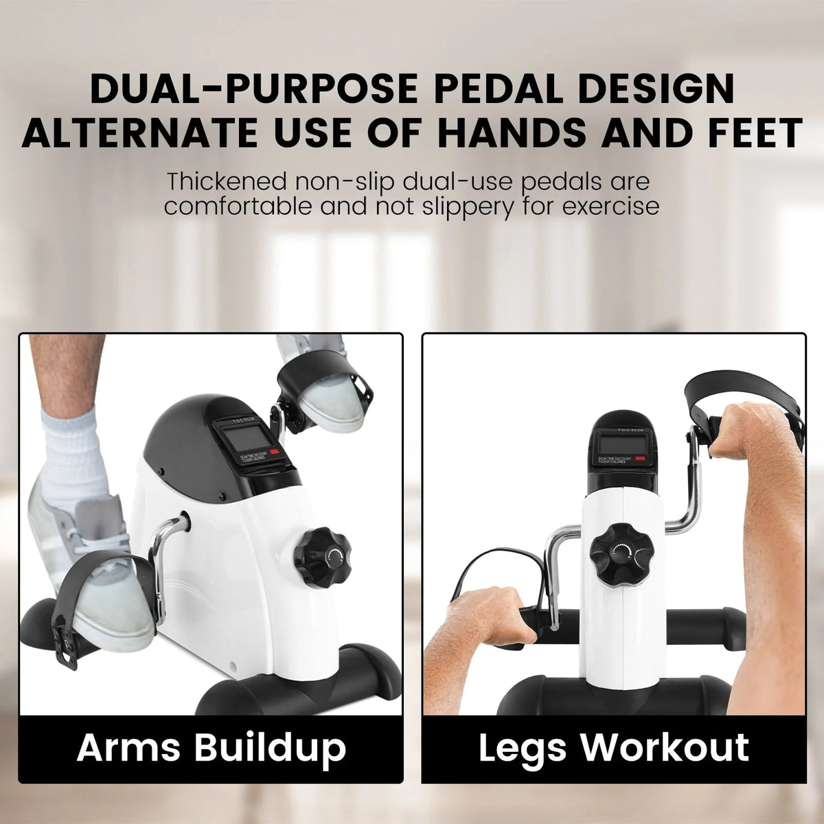 Under Desk Exercise Bike with LCD Screen G88158