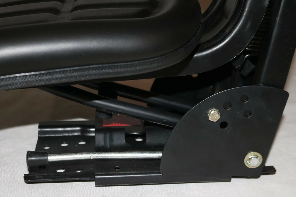 Black Tractor Suspension Seat N4389