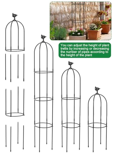 White Rustproof Metal Garden Trellis N438