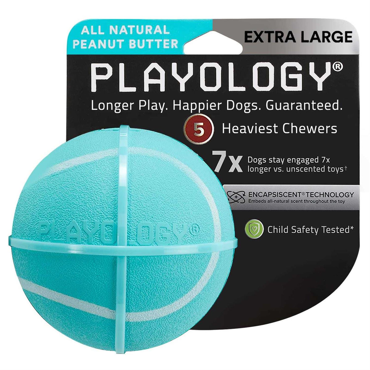 Squeaky Chew Ball Dog Toy L40370