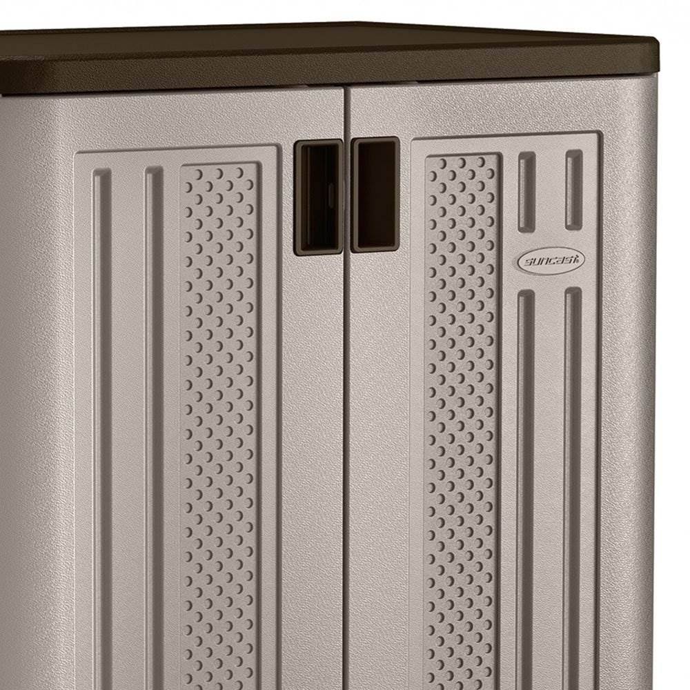 9 Cu ft Resin Garage Storage Cabinet 2 Pack U991