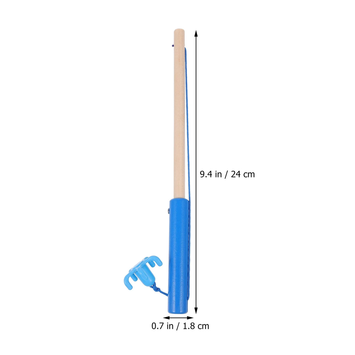 Magnetic Fishing Rod Wooden Game Educational Toy H34918