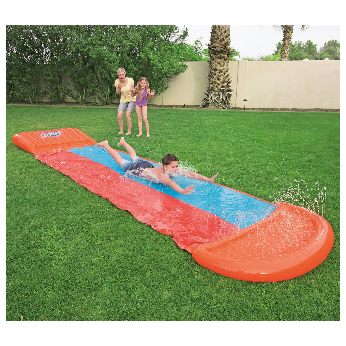 18' Inflatable Double Slide P1603