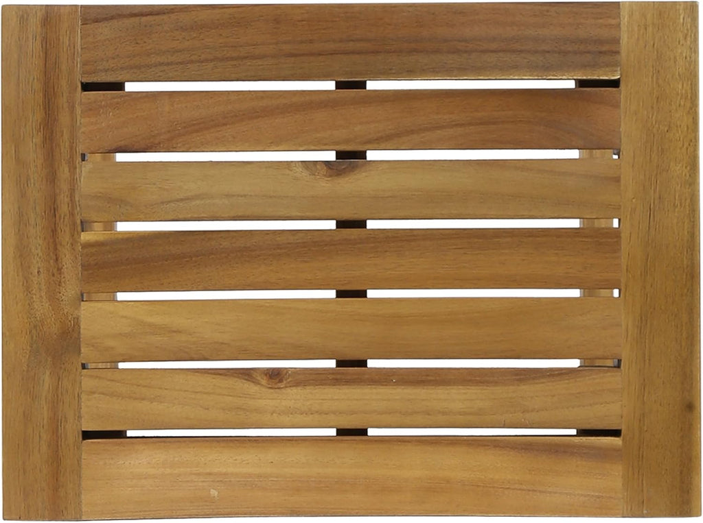 2-Pcs Set Acacia Wood Barstools U1184
