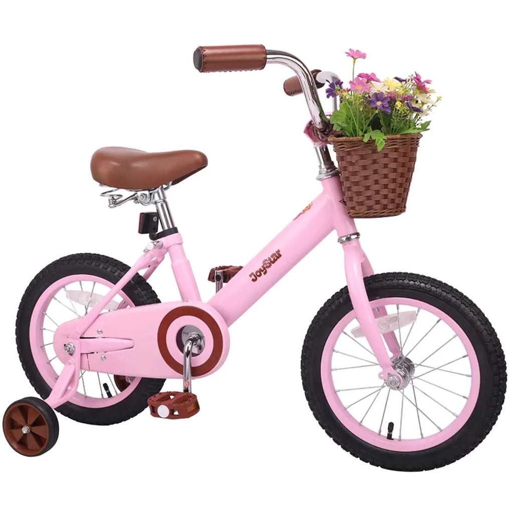 Kids Training Wheel Bike with Basket D5285