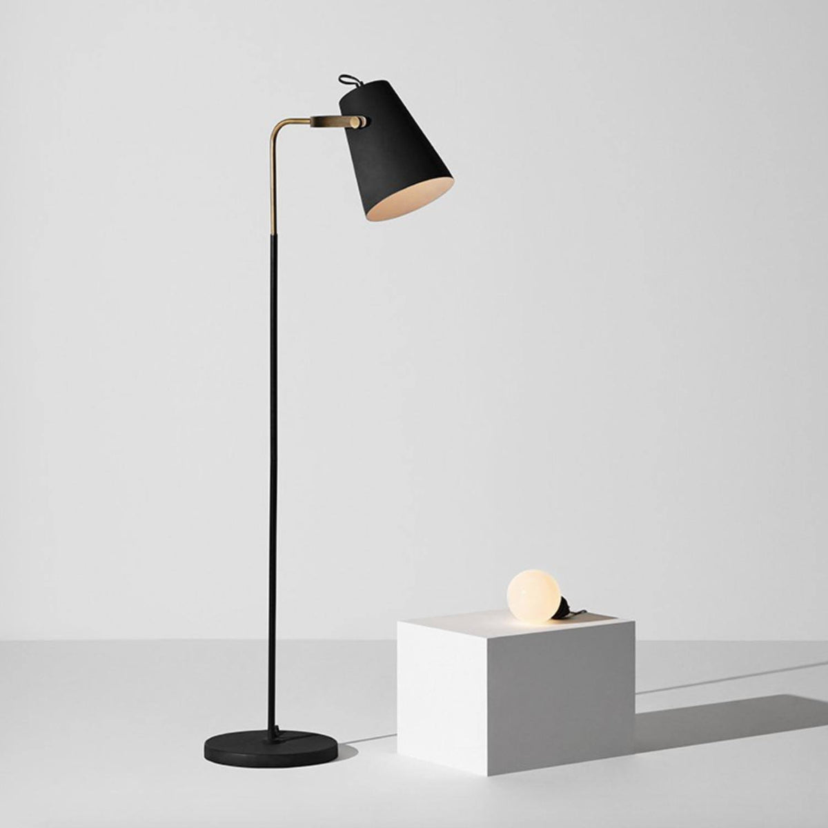 Dark Grey Floor Lighting R7712