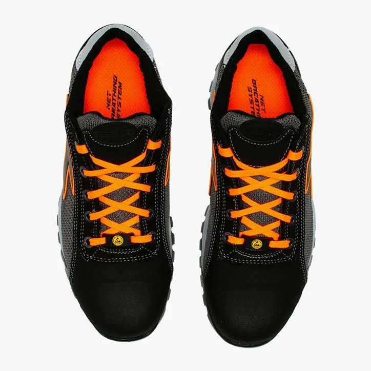 Gray Low Pro Safety Shoes P9235