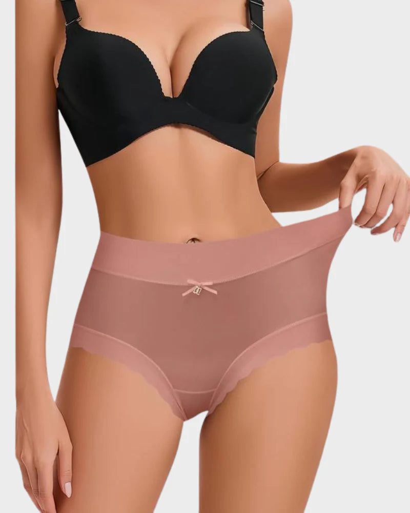 High-Waist Seamless Briefs 6 Pack V72668