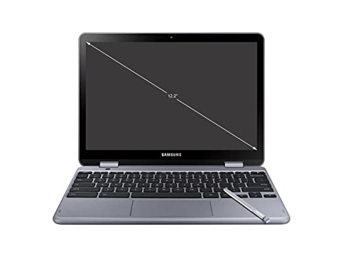 Plus 2-in-1 12.2" Touch-Screen Chromebook - Intel Celeron - 4GB Memory - 32GB eMMC Flash Memory - Stealth Silver R47570