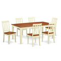 7 Piece Buttermilk Cherry Wood Dinette Set K74798