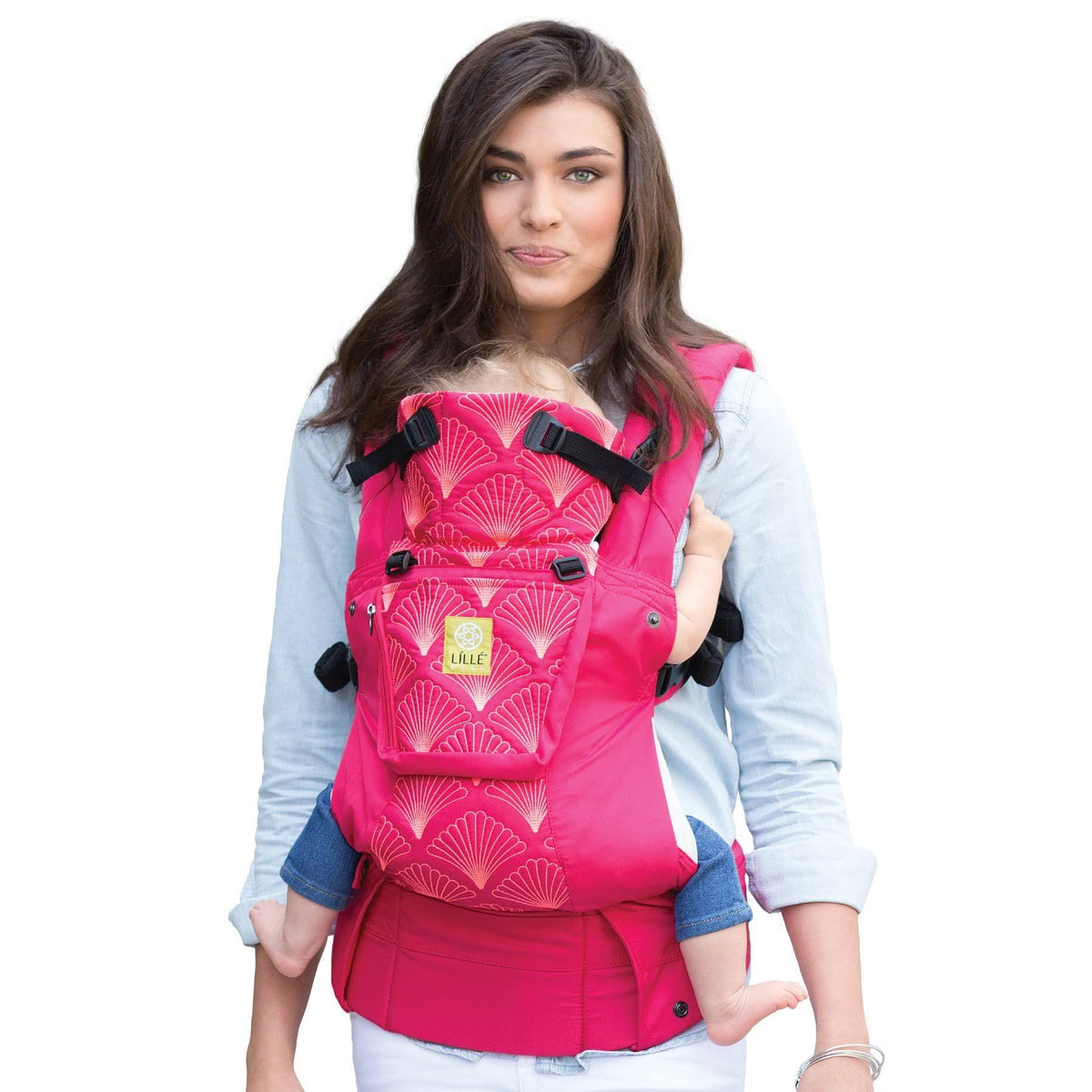 Coral Embossed Baby Carrier Z40082