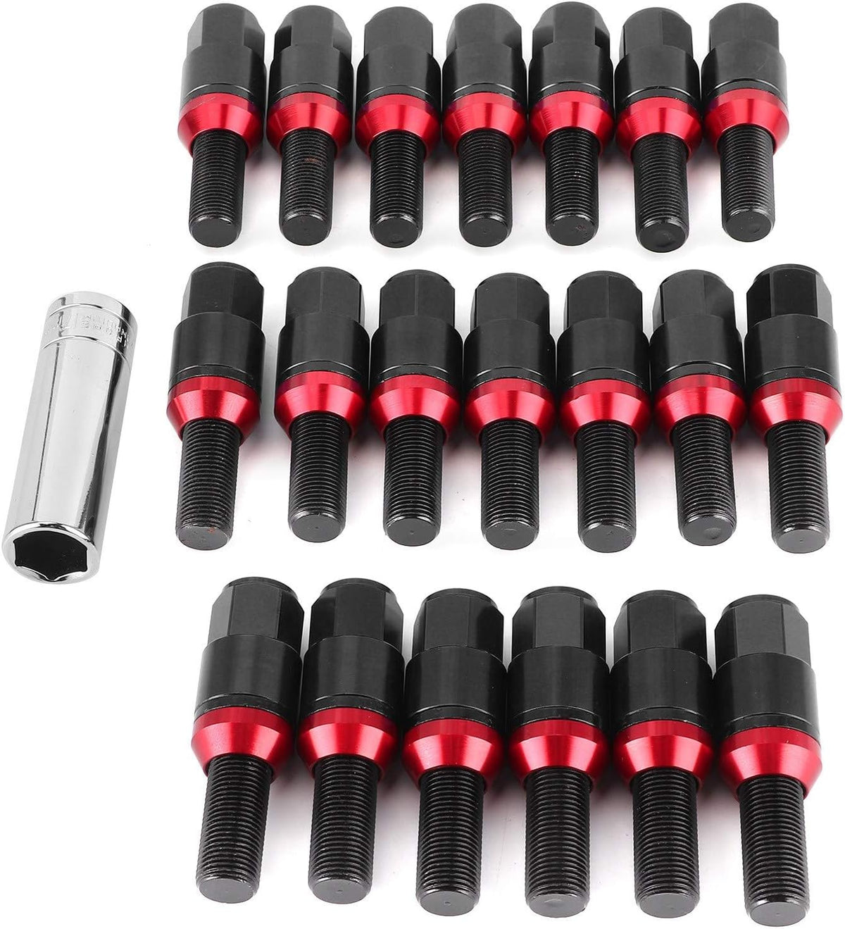 20Pcs M14x1.25 Conical Acorn Seat Wheel Lug Bolts U779313