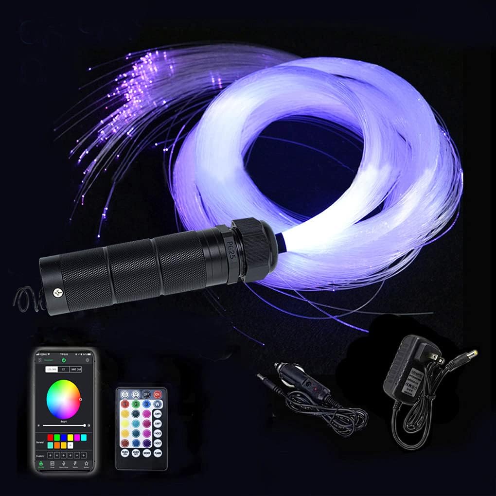 Bluetooth 6W RGBW LED Fiber Optic Star Ceiling Light Kit A126