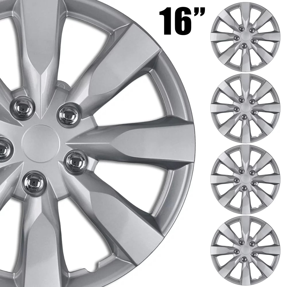 16 Inch Hubcaps Set of 4 E552