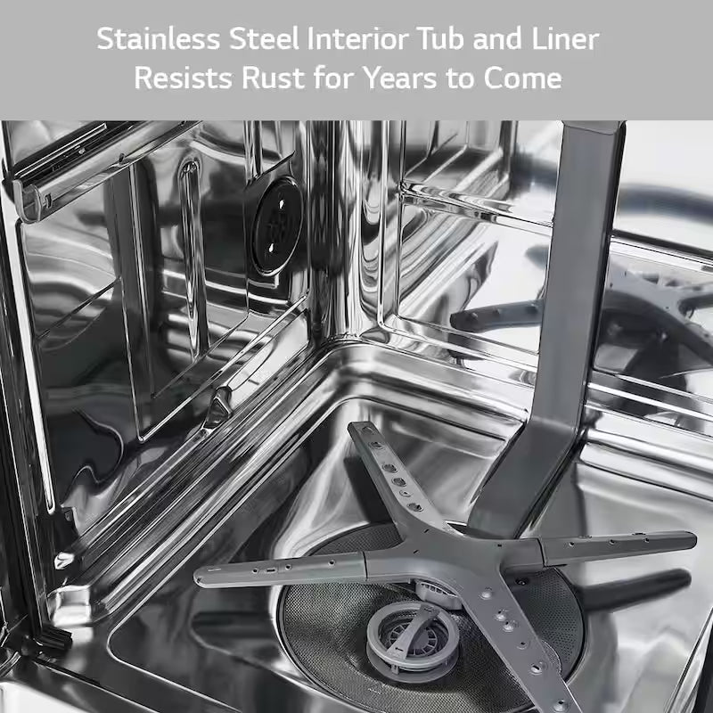 24 in. Black Stainless Steel Dishwasher X365