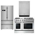 48 inch Propane Dual Fuel Range, Refrigerator, Dishwasher R75068