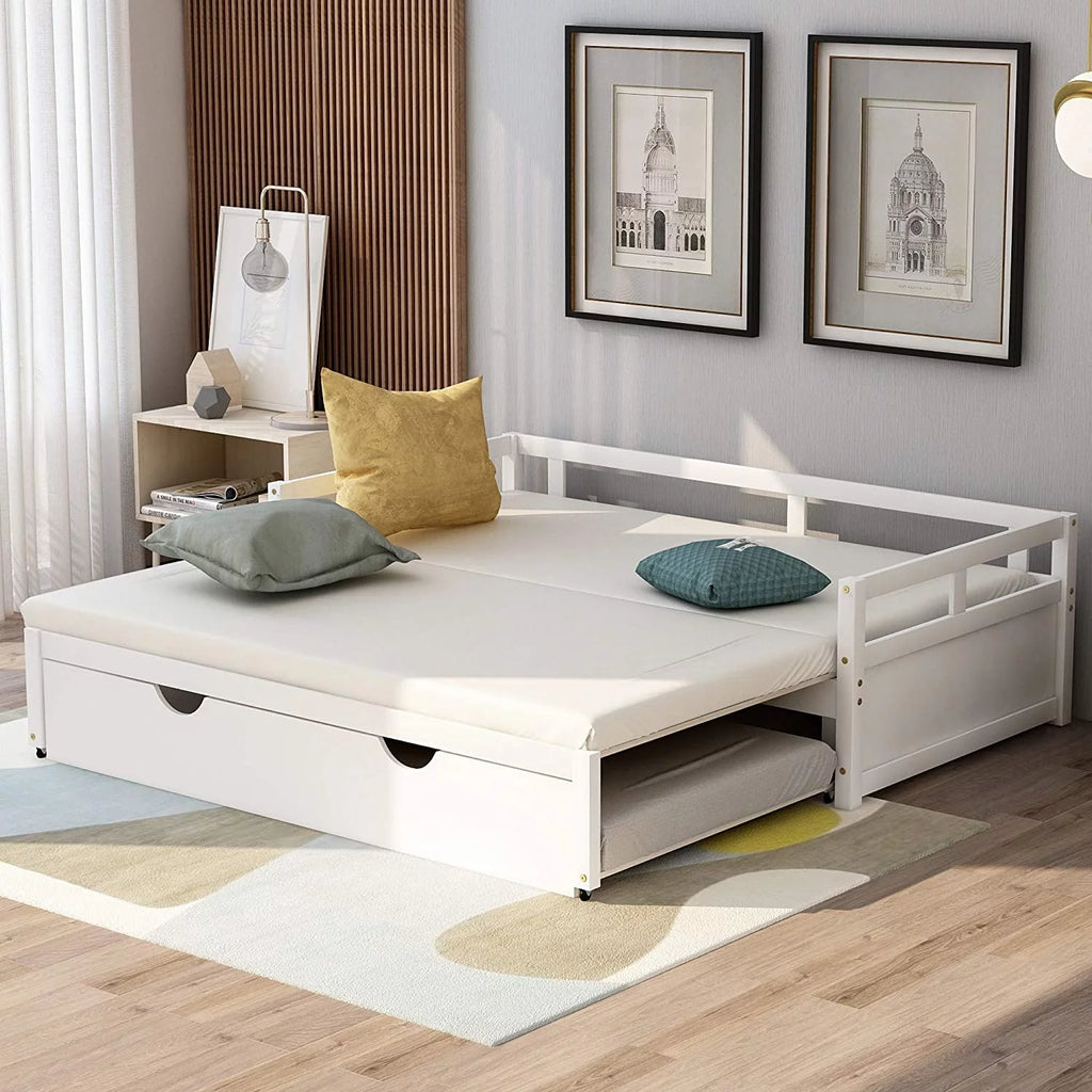 Wood Daybed with Trundle O2449