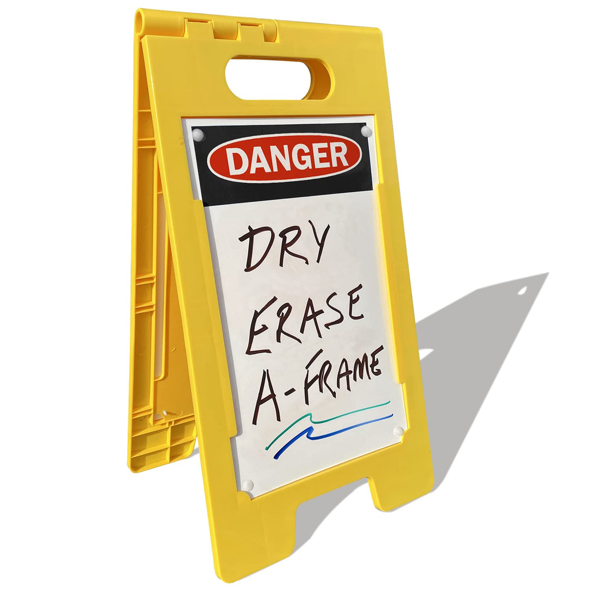 Caution Blank Write-On Folding Floor Sign C94501