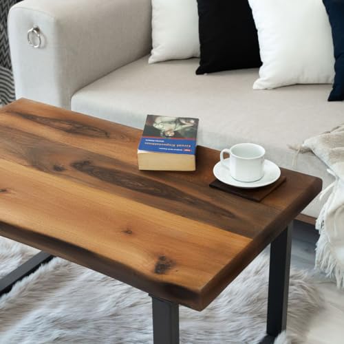 Live Edge Walnut Wooden Table (30" x 60") J178