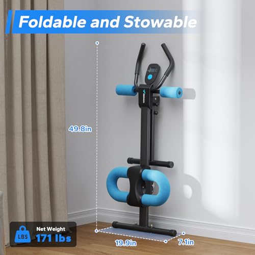 Adjustable Foldable Abdominal Exercise Machine I777