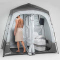 Camping Shower Tent Privacy Shelter with Floor Drain C7542