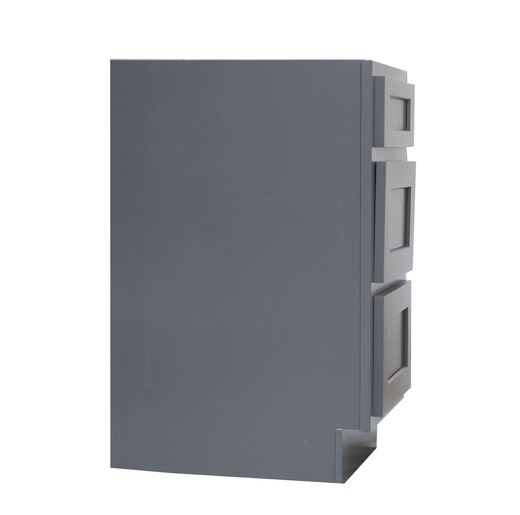 12 inch Vanity Cabinet Grey U45466