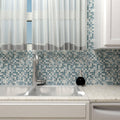 11.75x11.75-inch Glass and Stone Mosaic Wall Tile (10 tiles/9.79 sqft.) U745