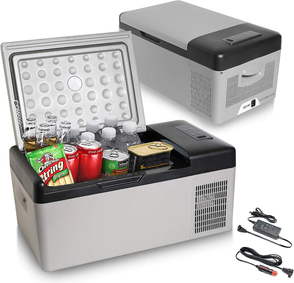 16 Quart Portable Car Refrigerator 12/24V DC A982