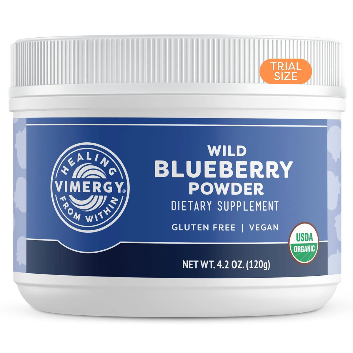 USDA Organic Wild Blueberry Supplement Powder 30 Servings Non-GMO Gluten-Free Vegan G1038
