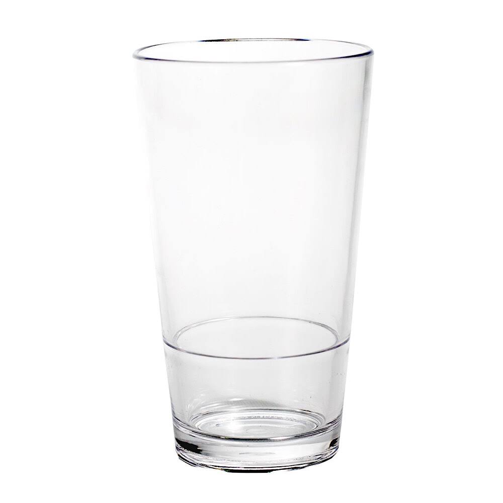 16 oz. Plastic Stackable Mixing Glass - 24/Case E46245