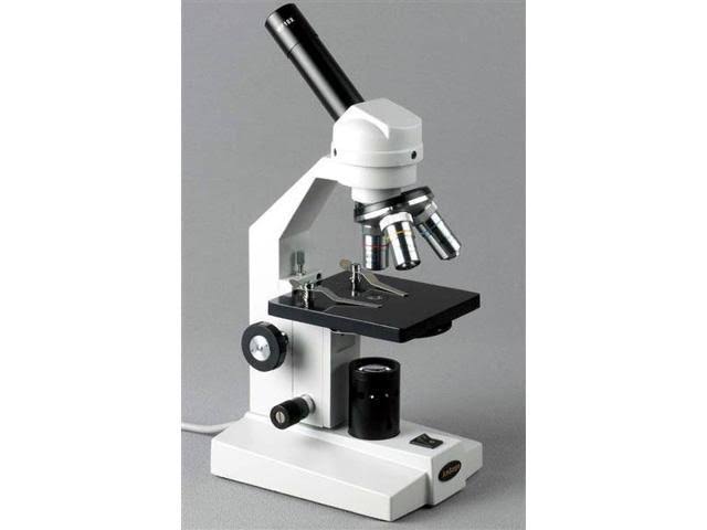 40X-640X Student Compound Microscope with Mechanical Stage Z76786