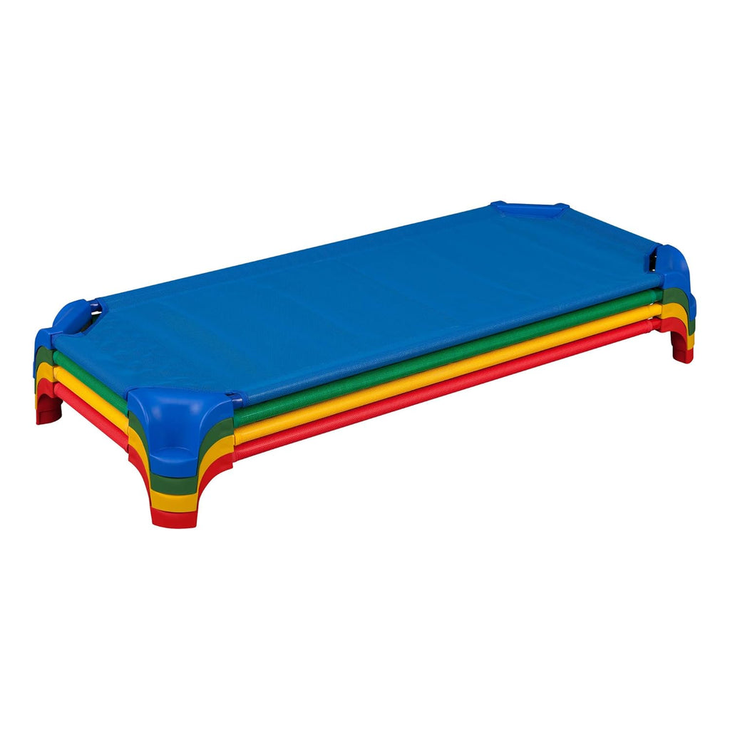 Stackable Daycare Cot with Easy Lift Corners (Pack of 4) E4901