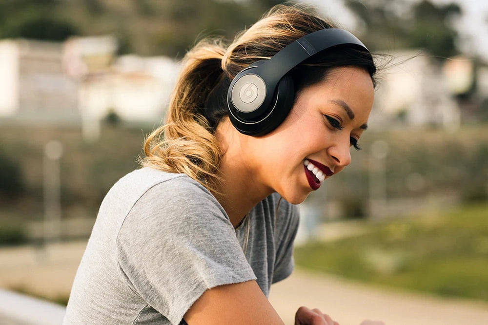 Wireless Noise Cancelling Headphones Matte Black Y19067