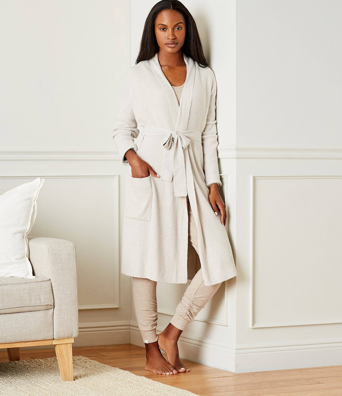 Ribbed Robe Q771254