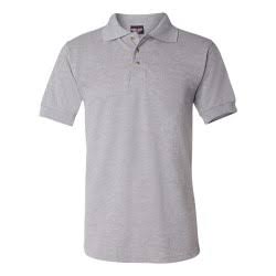 Dark Ash Pique Polo B969